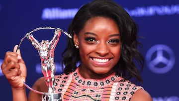 Biles gana el Premio Laureus a la Mejor Deportista del Año