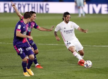 Isco, durante el Real Madrid-Valladolid.