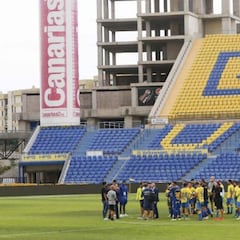 La plantilla de Las Palmas da negativo en los test PCR