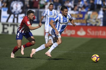 Arias fue el hombre elegido por Diego Pablo Simeone para ocupar el lateral derecho del conjunto rojiblanco. El colombiano cada vez tiene más protagonismo en la zaga rojiblanca. 