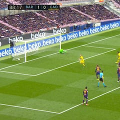 Pasó por alto y es una aberración al 'fair play': lo que hizo Lenglet cuando Álex tiró el penalti