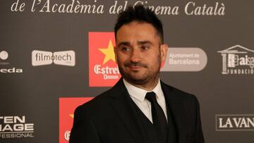 El cineasta J. A. Bayona, director de Un monstruo viene a verme, en la gala de los Premios Gaudí.