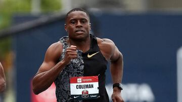 El velocista de 23 años es una de las grandes promesas en el atletismo de Estados Unidos, pero estaría cerca de recibir una suspensión de dos años.