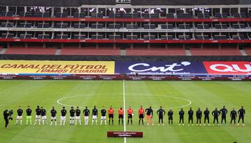 Partido de la Selección Colombia ante Ecuador en Quito.