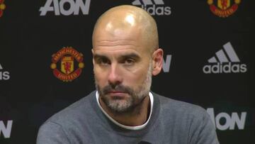 Esto fue lo que dijo Guardiola en diciembre al lucir el lazo