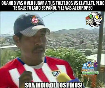 Toluca y Atlético de Madrid empatan y los memes se aburren