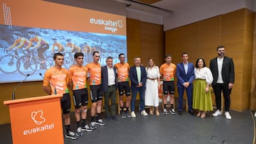 Presentación del equipo de La Vuelta.