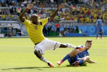 La Selección goleó a los europeos con goles de Pablo Armero, Teo Gutiérrez y James Rodríguez.