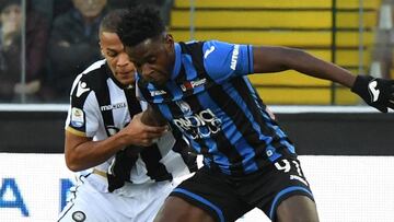 Duv&aacute;n Zapata, delantero de Atalanta