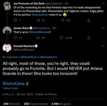 El Pacificador/Peacemaker (John Cena) en Fortnite: todo lo que sabemos