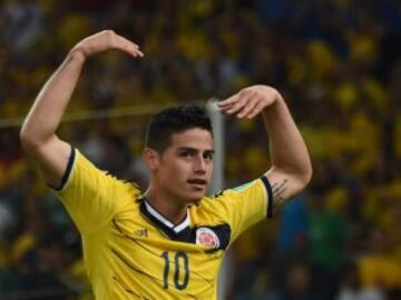 Cuatro millones de votos a través de la web de la FIFA eligieron el gol de volea del colombiano como el mejor del Mundial de Brasil 2014. 