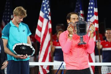 Rafa Nadal ganó a Kevin Anderson por 6-3, 6-3 y 6-4.