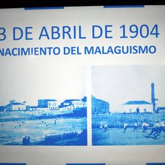 El Málaga lanza los fastos por 120 años de fútbol en la ciudad