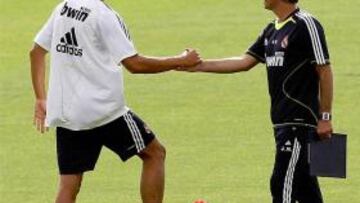 Khedira vuelve a ejercitarse y Albiol sufre gastroenteritis