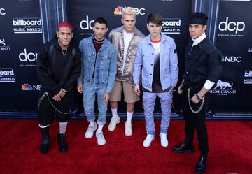 Richard Camacho, Erick Brian Colon, Zabdiel De Jesus, Christopher Velez, and Joel Pimentel De Leon de  CNCO 