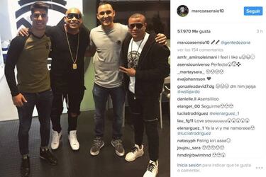 El vestuario del Madrid se movió hoy a ritmo de reguetón