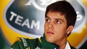 El brasileño Luiz Razia, nuevo piloto del equipo Marussia para esta temporada.