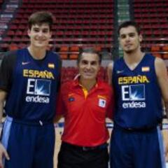 Juancho y Abalde ya se entrenan con la Selección española