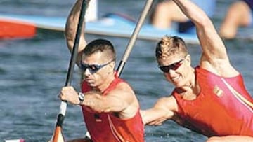 <b>VETERANOS. </b>José Alfredo Bea (izquierda) es un auténtico veterano. Estos son sus cuartos Juegos y ya ha ocupado todos los puestos (séptimo, cuarto...). Sólo le falta el podio. Para David Mascato (izquierda) es su segunda cita olímpica.