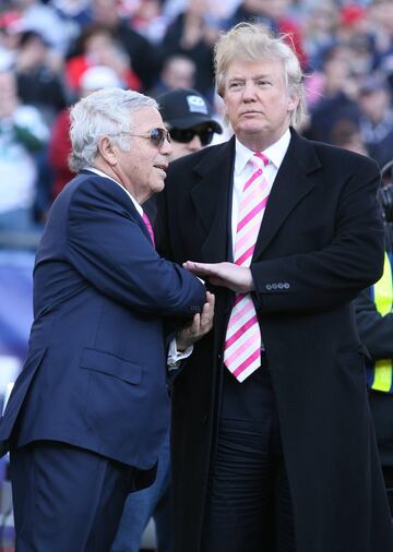 NFL | Robert Kraft, dueño de los Patriots.