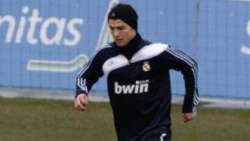 <b>A LA ESPERA. </b>Cristiano confía en poder jugar contra el Espanyol.