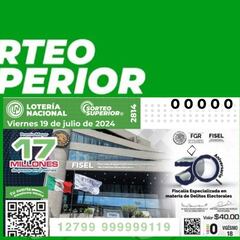 Resultados Sorteo Superior 2814: lista de ganadores y números premiados | 19 de julio 2024