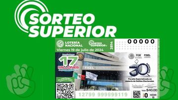 Resultados Sorteo Superior 2814: lista de ganadores y números premiados | 19 de julio 2024