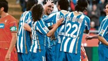 <b>SUPERIOR. </b>El Deportivo, que había perdido en Riazor ante el Recre en las dos últimas visitas de los onubenses, fue ayer mucho mejor.