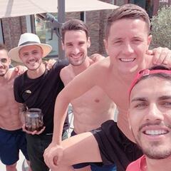 El 'buen rollo' de los jugadores del PSG: asado y fiesta para pasar el fin de semana