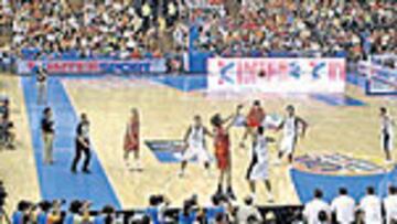 <b>HUECOS EN LA GRADA. </b>En el España-Portugal hubo sitios libres.