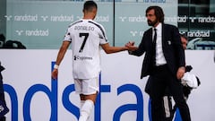 Pirlo: Cristiano Ronaldo happy to be substituted