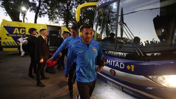 El delantero asegur&oacute; estar en buenas condiciones para ser de la partida el martes en el trascendental partido de Copa Libertadores en La Bombonera.