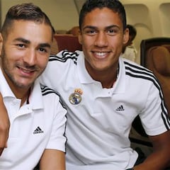 Benzema se lamenta por Varane: “Mierda de alto nivel”