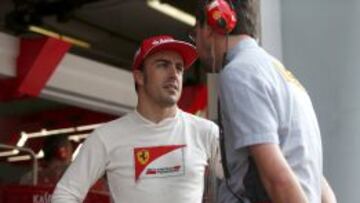 ILUSIONA. El potencial de Alonso y su Ferrari es siempre mucho.