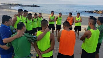 La Selecci&oacute;n Nacional de F&uacute;tbol de Playa de El Salvador inici&oacute; su camino en las eliminatorias mundialistas, y en su primer juego del Premundial goleo a Guyana.