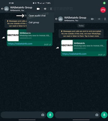 WhatsApp modernizará su icono de las llamadas grupales