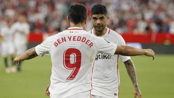 Ben Yedder y Banega hicieron sendos dobletes.