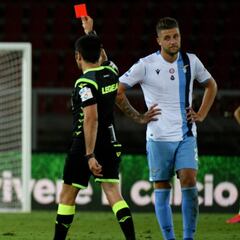 La Lazio desaparece y Patric hace un 'Luis Suárez' a Donati