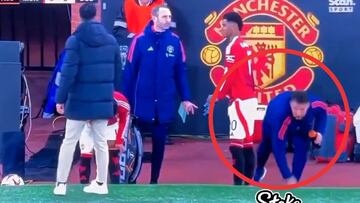 El humillante gesto de Rashford con el utillero del United por el que clama Inglaterra