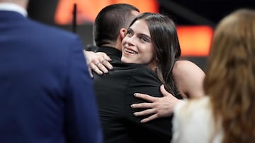 ¡Hasta con Jaime Jáquez por videollamada! Así celebró la familia Jáquez el Draft de Gabriela en la WNBA