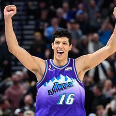 Simone Fontecchio se agranda en la NBA: 18 puntos y mate final para ganar a los Warriors