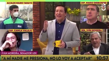 El chascarro de Iván Moreira en la TV que se hizo viral en redes