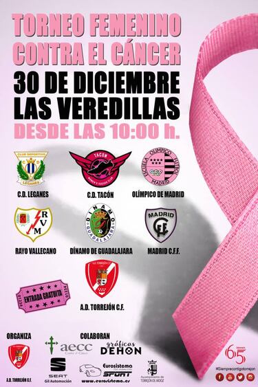 Rayo, Madrid CFF y Tacón, entre otros, en el torneo del Torrejón