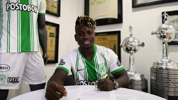 Nacional confirma a Déinner Quiñones como primer refuerzo