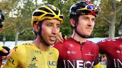 Geraint Thomas, con frustración por el surgimiento de Egan