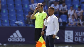 Borja Jiménez, durante el partido entre Deportivo y Albacete.