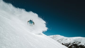 Esquiador en Grandvalira