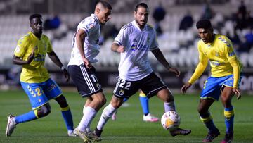 Empate en El Plantío entre el Burgos y Las Palmas.