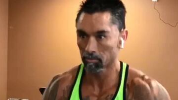 La exigente rutina con que 'Chino' Ríos prepara su exhibición