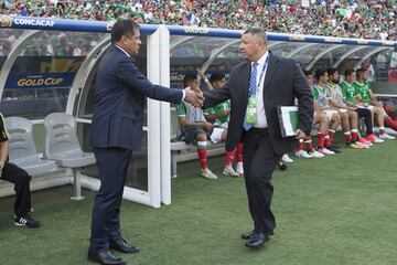 Estas son las mejores imágenes del duelo entre el tricolor y la Selecta celebrado en San Diego, y que marcó el debut de los de Osorio en el torneo de Concacaf.